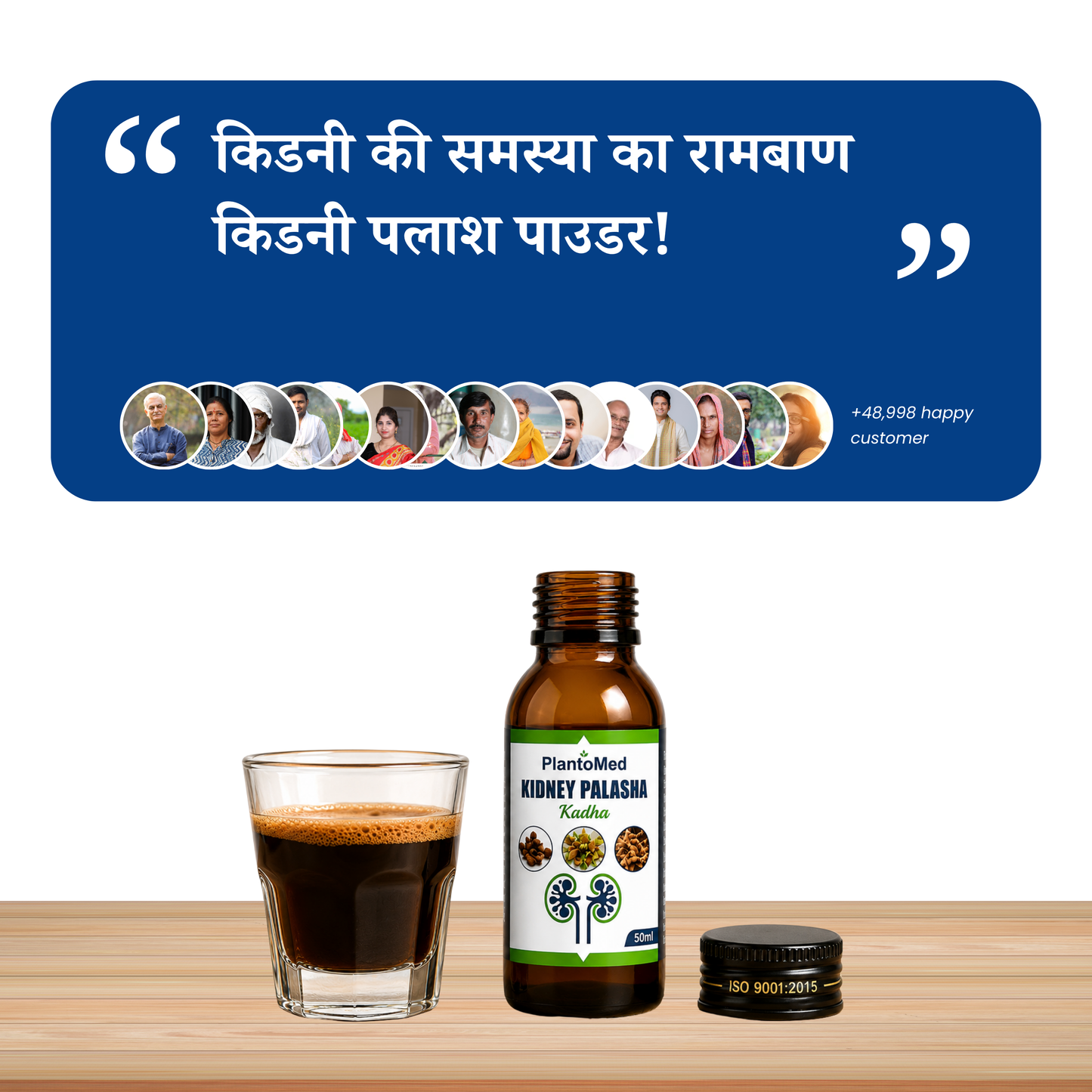 PlantoMed Kidney Palasha Kadha (Pack of 4)