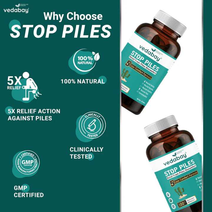Stop Piles – Ayurvedic Piles Relief Tablets