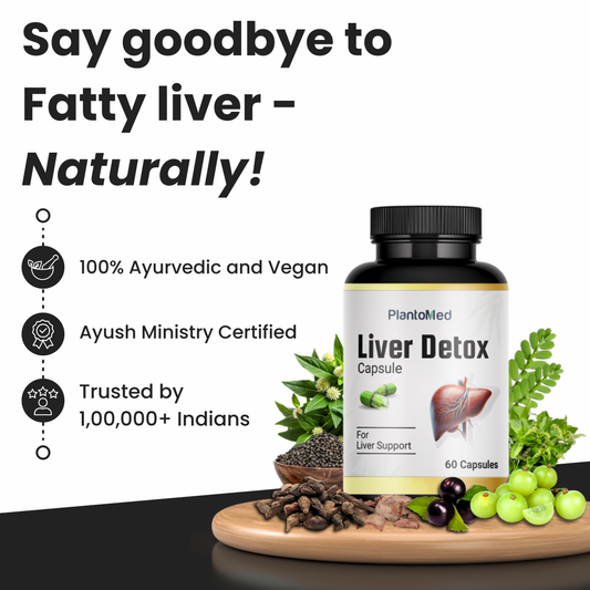 Ayurvedic Fatty Liver Capsules: For Daily Liver Detox
