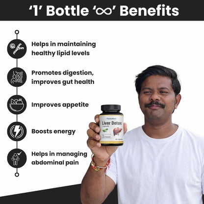 Ayurvedic Fatty Liver Capsules: For Daily Liver Detox