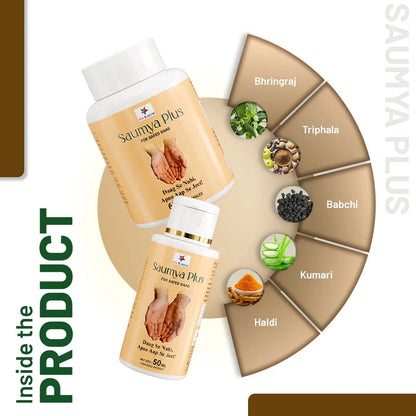 Saumya Plus Capsule & Oil - Ayurvedic Medicine for Vitiligo