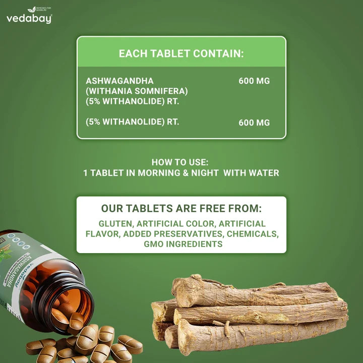 Vedabay Ashwagandha Tablets