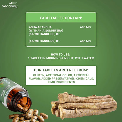 Vedabay Ashwagandha Tablets