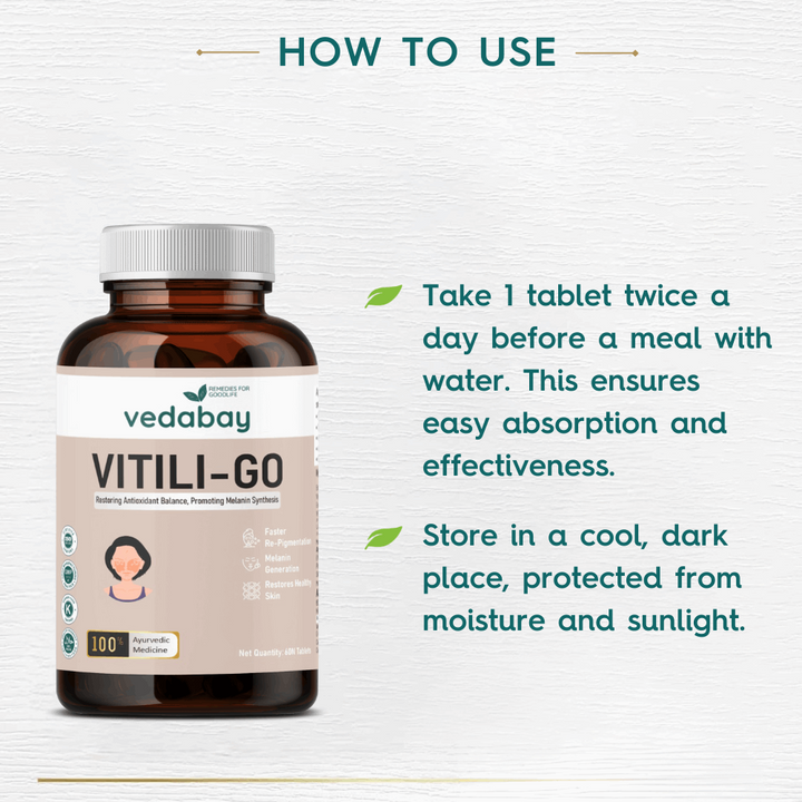 Vitiligo Tablets for White Patches (Vitili-Go)