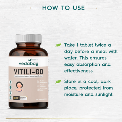Vitiligo Tablets for White Patches (Vitili-Go)