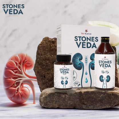 STONES VEDA KIT (Capsules+Syrup)