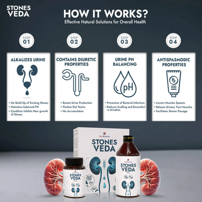 STONES VEDA KIT (Capsules+Syrup)