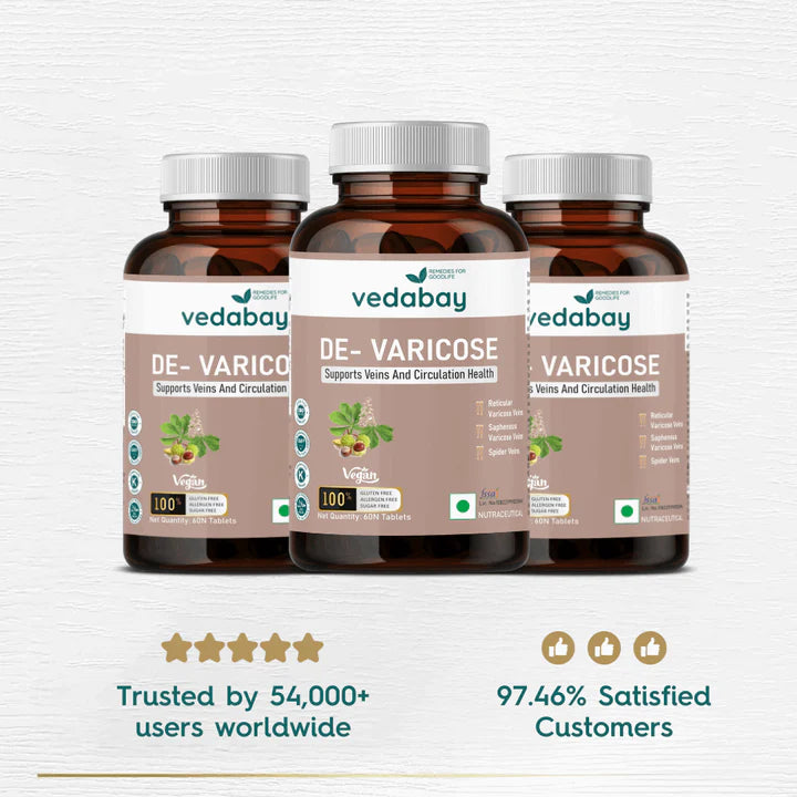 Vedabay De-Varicose Tablets | 60 Tablets